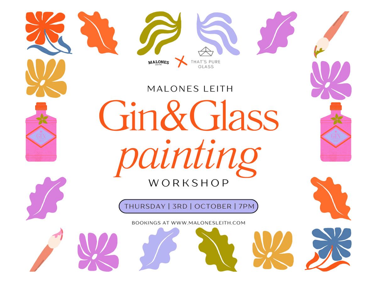 Gin and Glass Painting Workshop