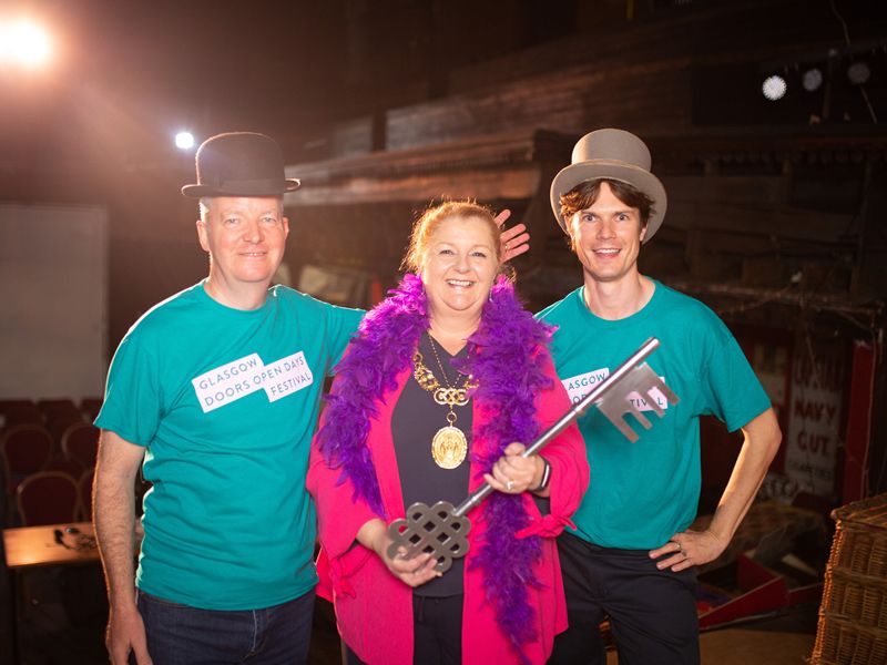 Glasgow Doors Open Days Festival kicks off as Lord Provost receives key to the city