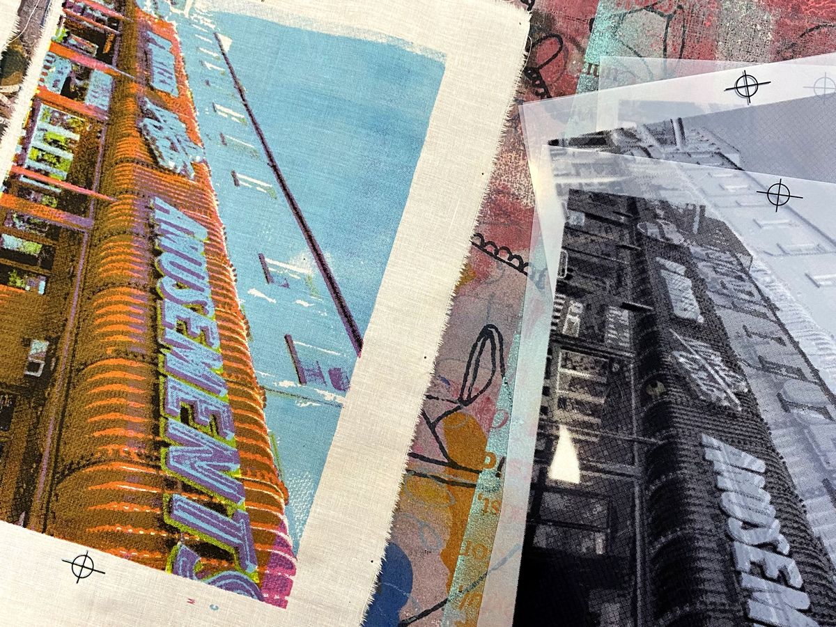 From Photo to Print - CMYK Screen Printing Workshop