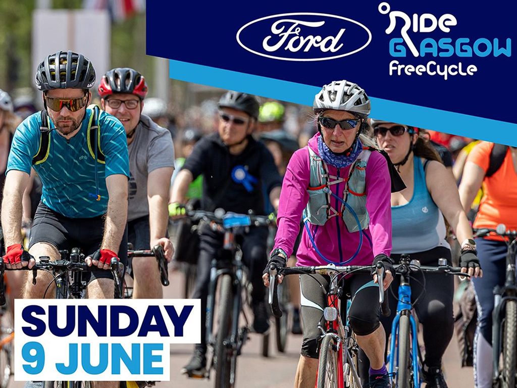 Cycling fever returns to city this weekend with Ford RideGlasgow FreeCycle