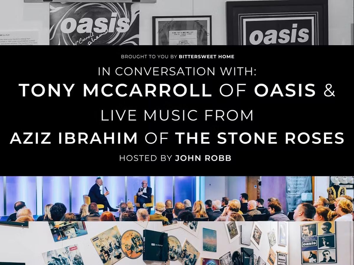 Tony McCarroll (Oasis) Q&A - Hosted by John Robb