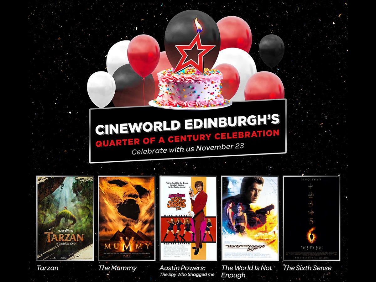 Cineworld Edinburgh Celebrates 25 Years