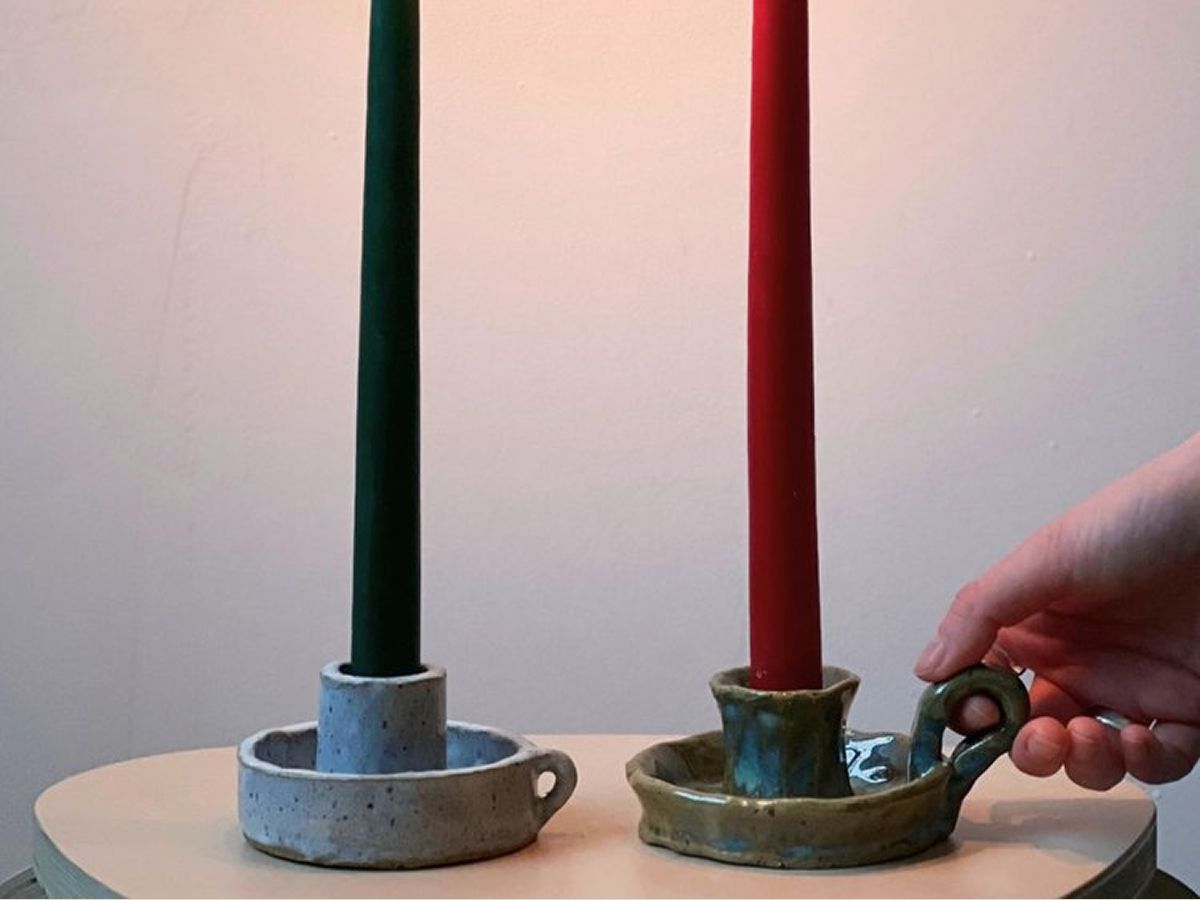 Craft & Sip Festive Workshop: Build Your Own Ceramic Candle Holders