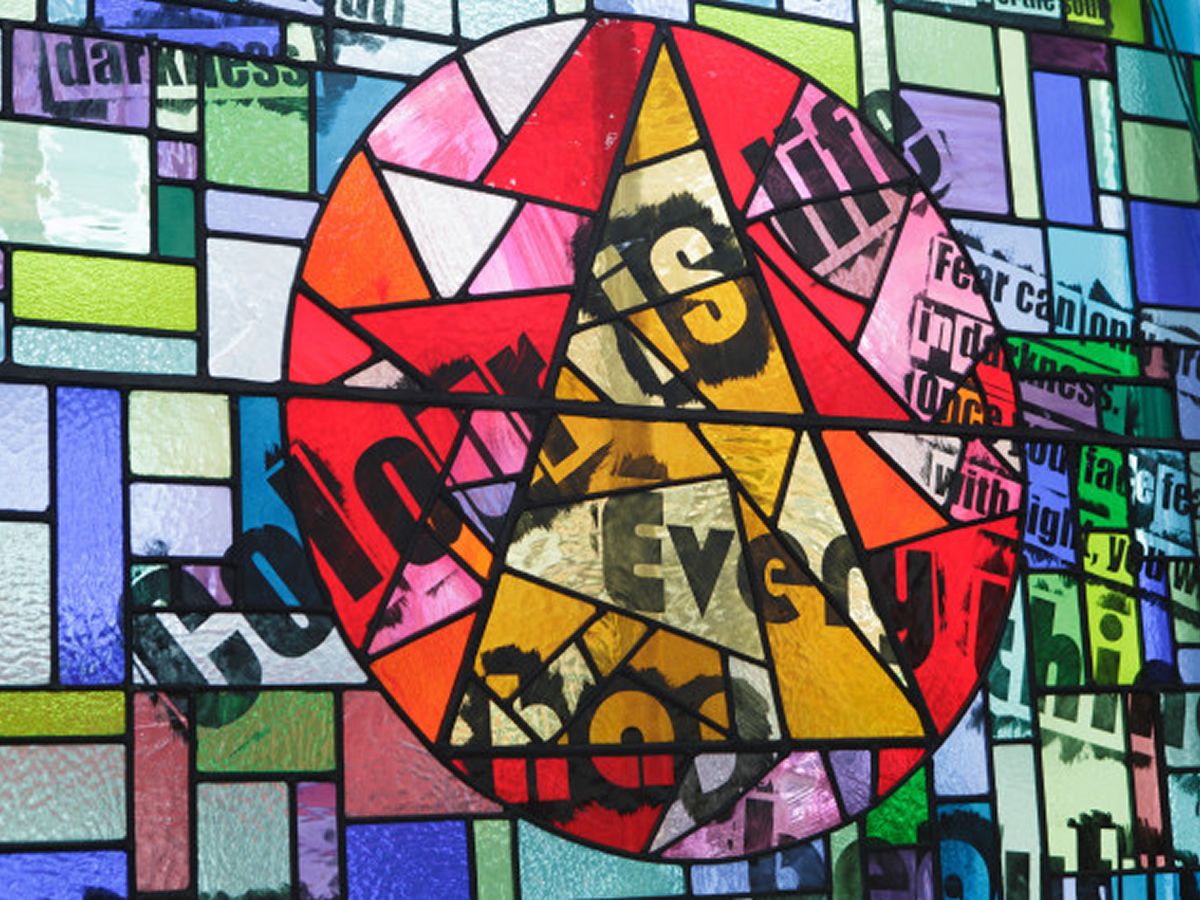 Easterhouse Living Archive Project:  Stained Glass Window