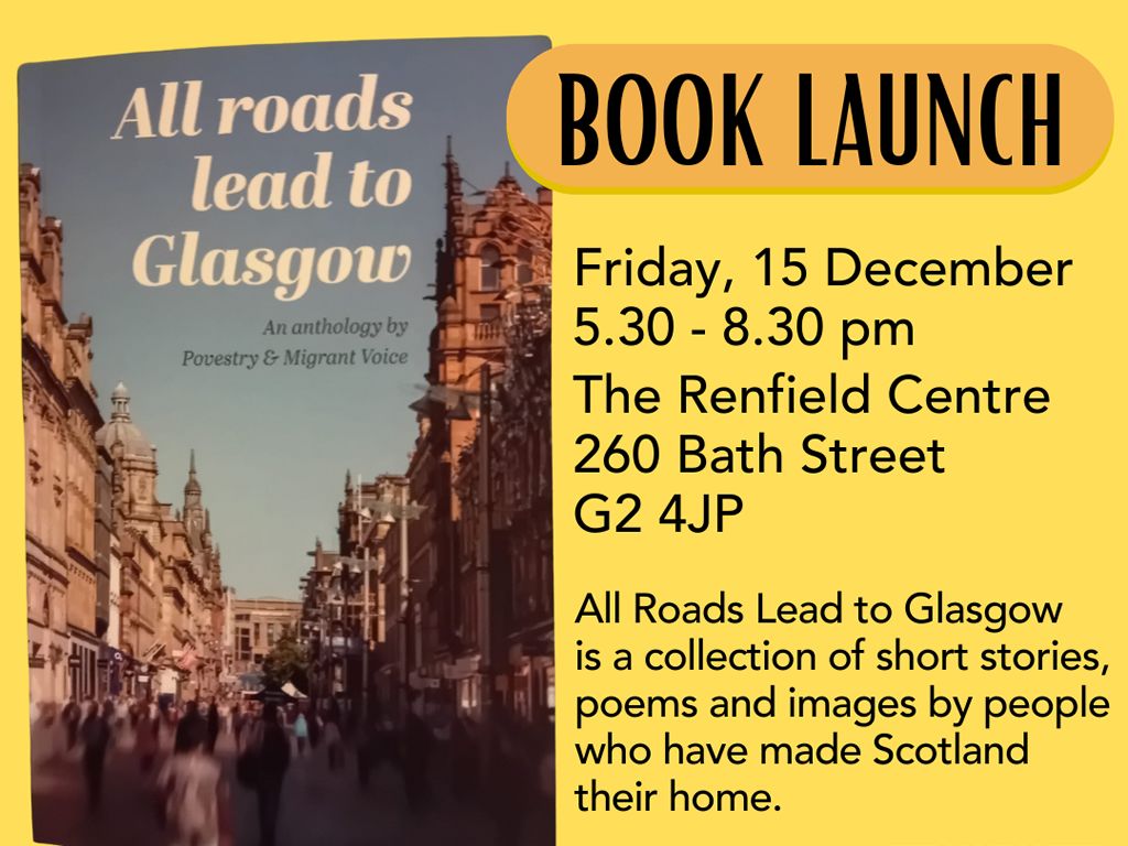 All Roads Lead to Glasgow Book Launch