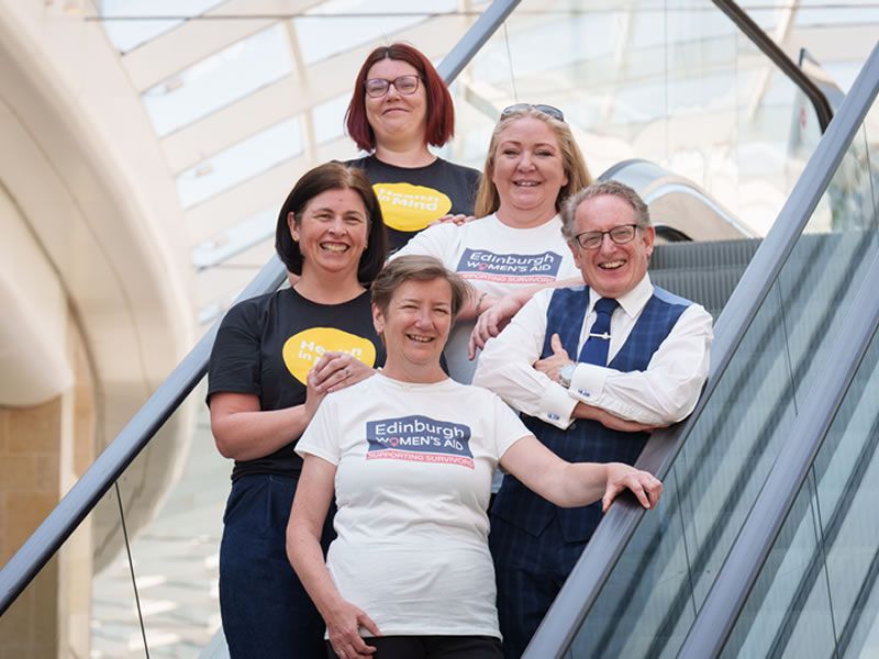 St James Quarter announces two year charity partnership with Edinburgh Womens Aid and Health in Mind