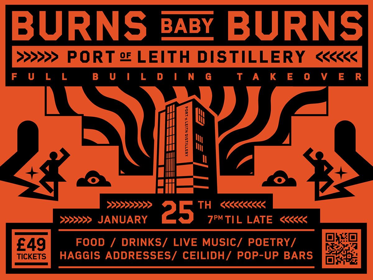 The Port of Leith Distillery: Burns Baby Burns!