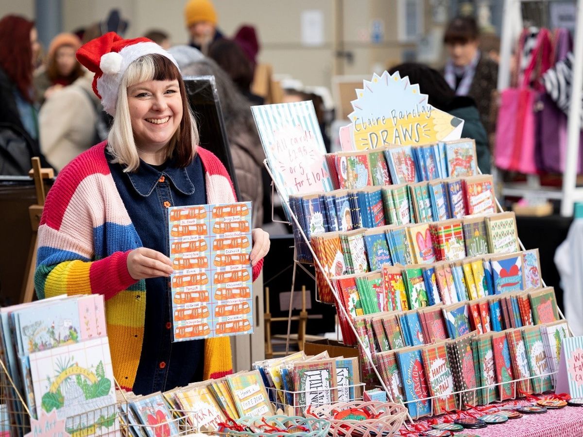 The biggest Festive Artists and Makers Market in Scotland returns to the Briggait