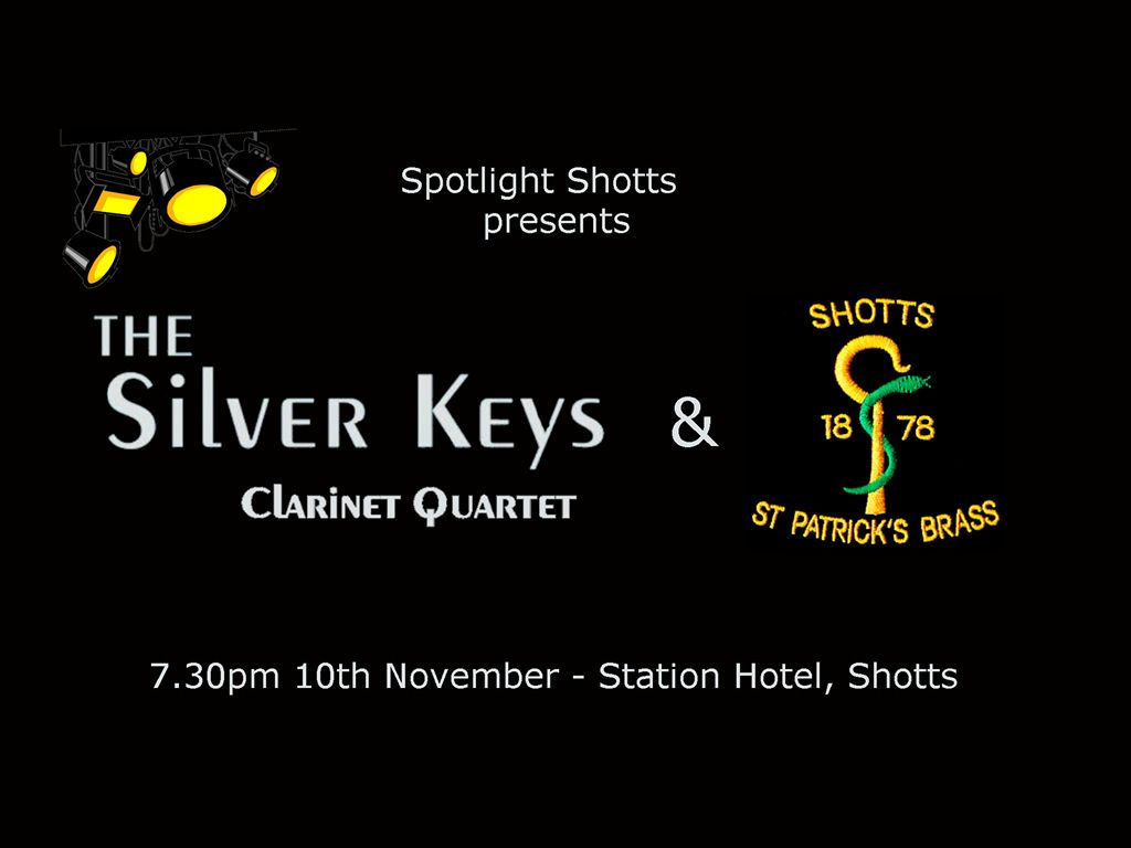 The Silver Keys Clarinet Quartet and St Patrick’s Brass Band