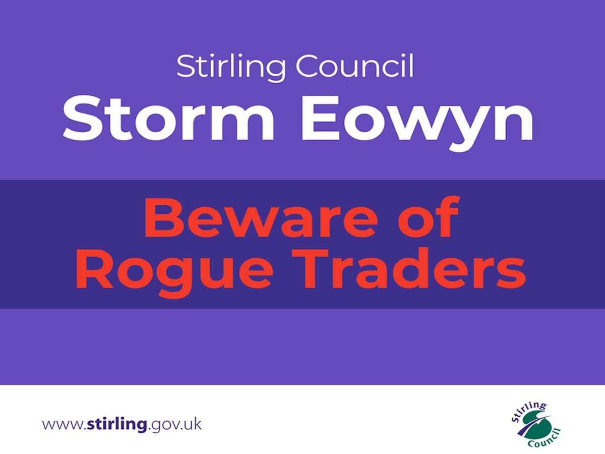 Warning of rogue traders following Storm Eowyn