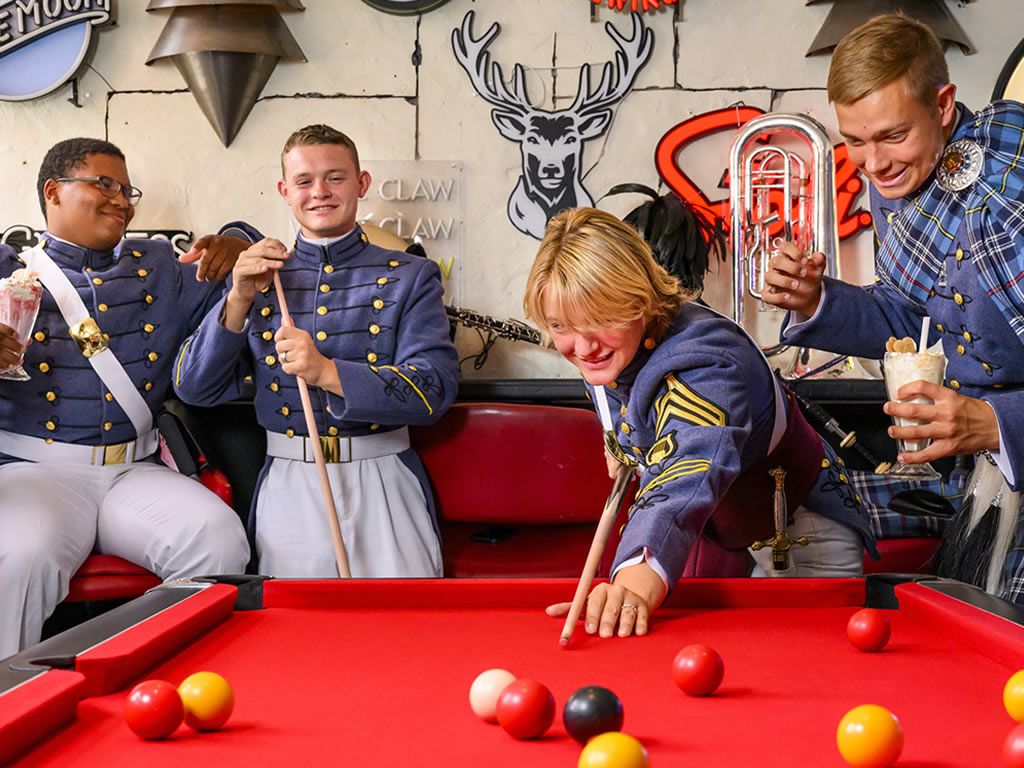 American performers at The Royal Edinburgh Military Tattoo spotted in the city