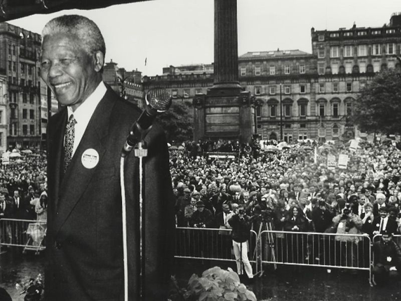 Nelson Mandela: Visit To Glasgow 30th Anniversary