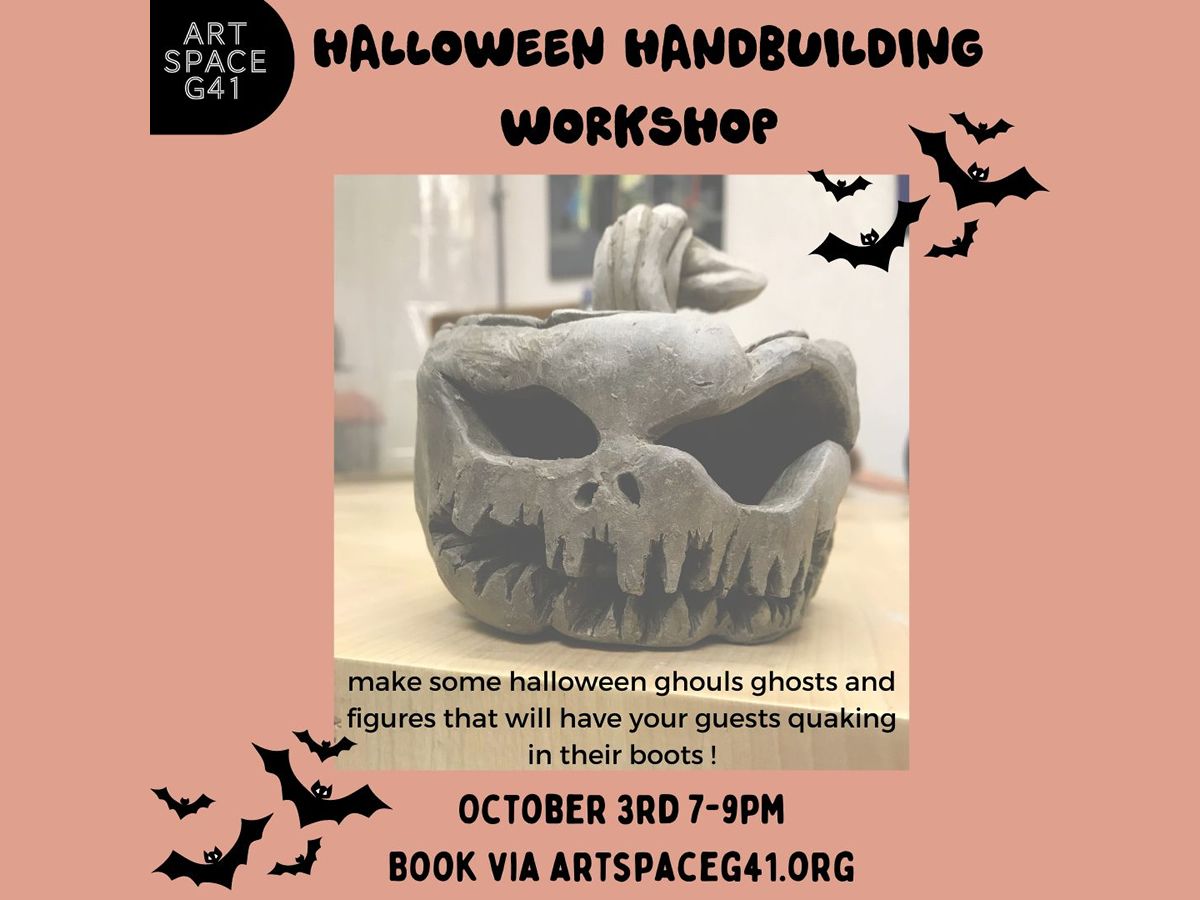 Halloween Hand Building Workshop