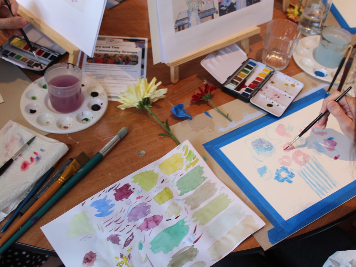 Adult Art Workshop: Make a Floral Watercolour with Kayleigh McCallum