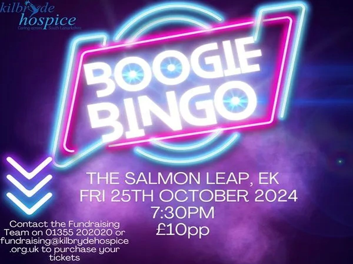 Kilbryde Hospice Boogie Bingo