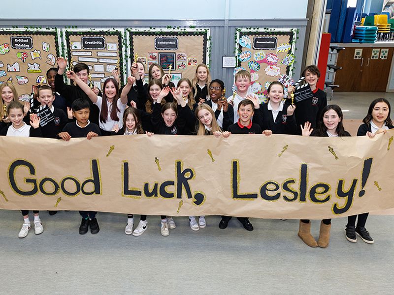 Oscar nominated Lesley Paterson already a winner with Stirling pupils