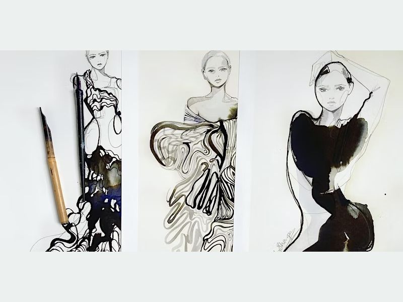 Always Fully Dressed - Fashion Drawing Class With Live Model at ...