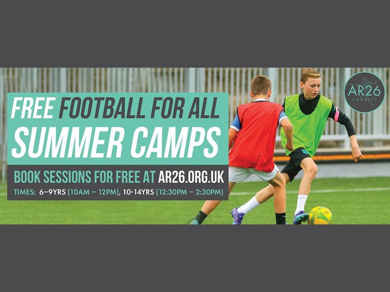 AR26 Charity Free Football Summer Camps at Wester Hailes Education