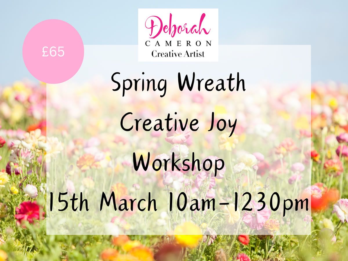 Spring Flower Wreath Workshop