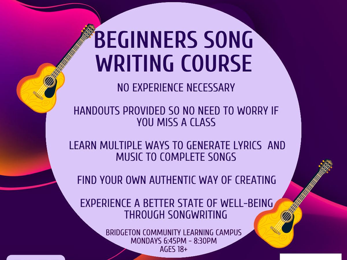 Beginners Song Writing Course