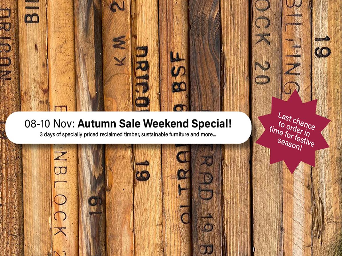 The Glasgow Wood Autumn Sale Weekend