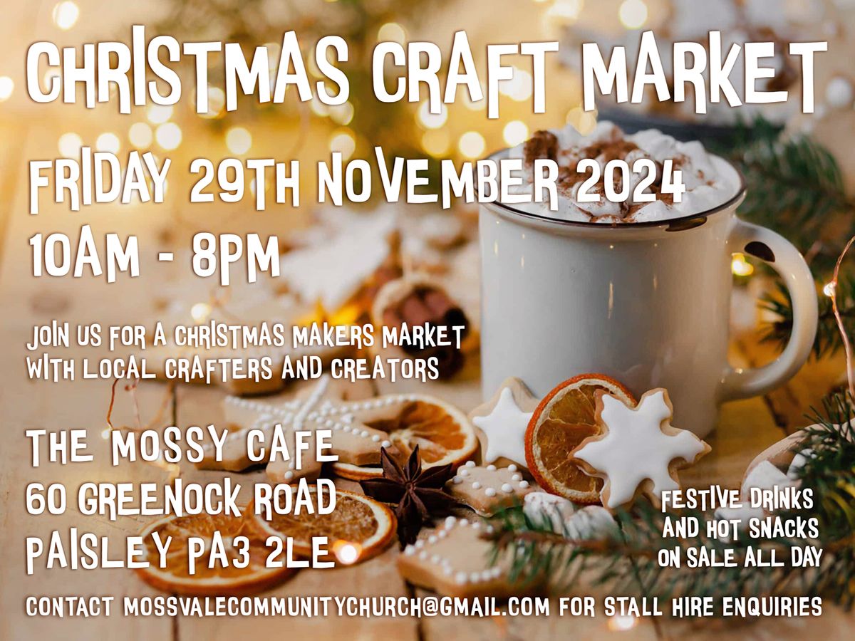 All Day Christmas Cafe & Craft Market