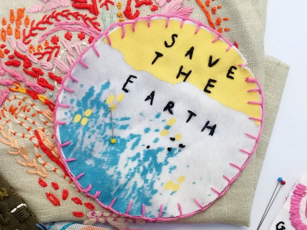 Activist Embroidery: The art of Craftivism