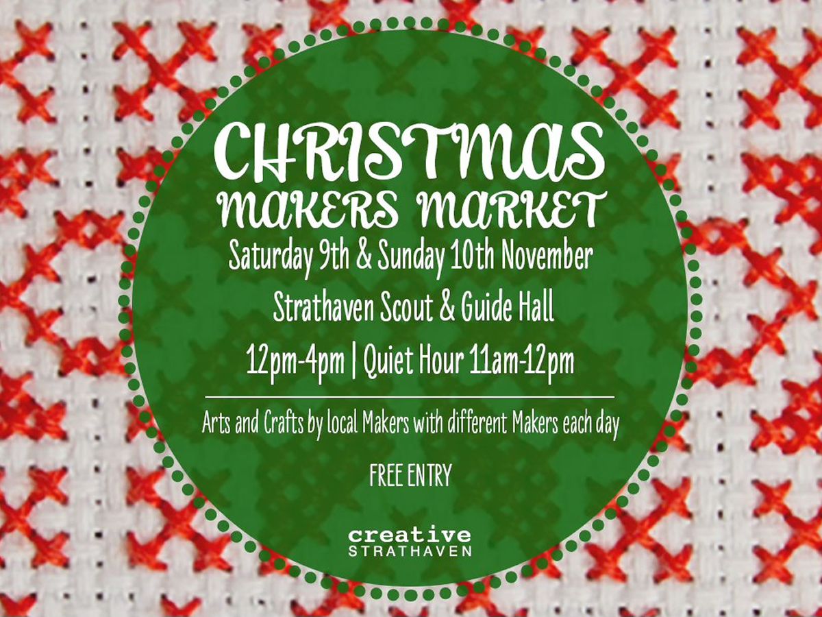 Creative Strathaven Christmas Makers Market