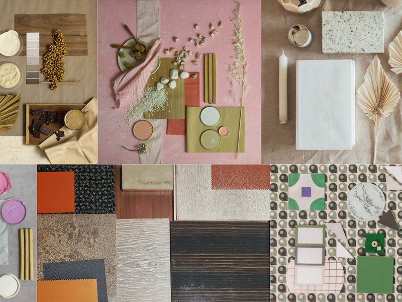 Sterling Home Glasgow launch mood board workshop for National Decorating Month