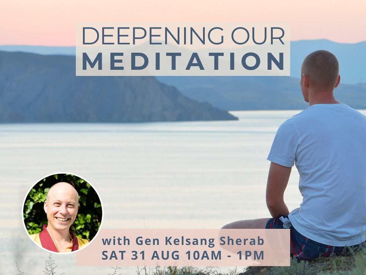 Deepening Our Meditation