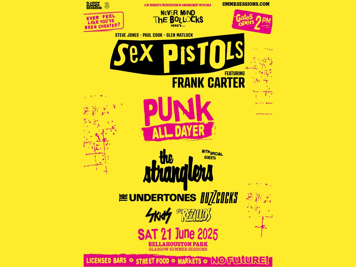 Glasgow Summer Sessions: Punk All Dayer at Bellahouston Park, Glasgow ...