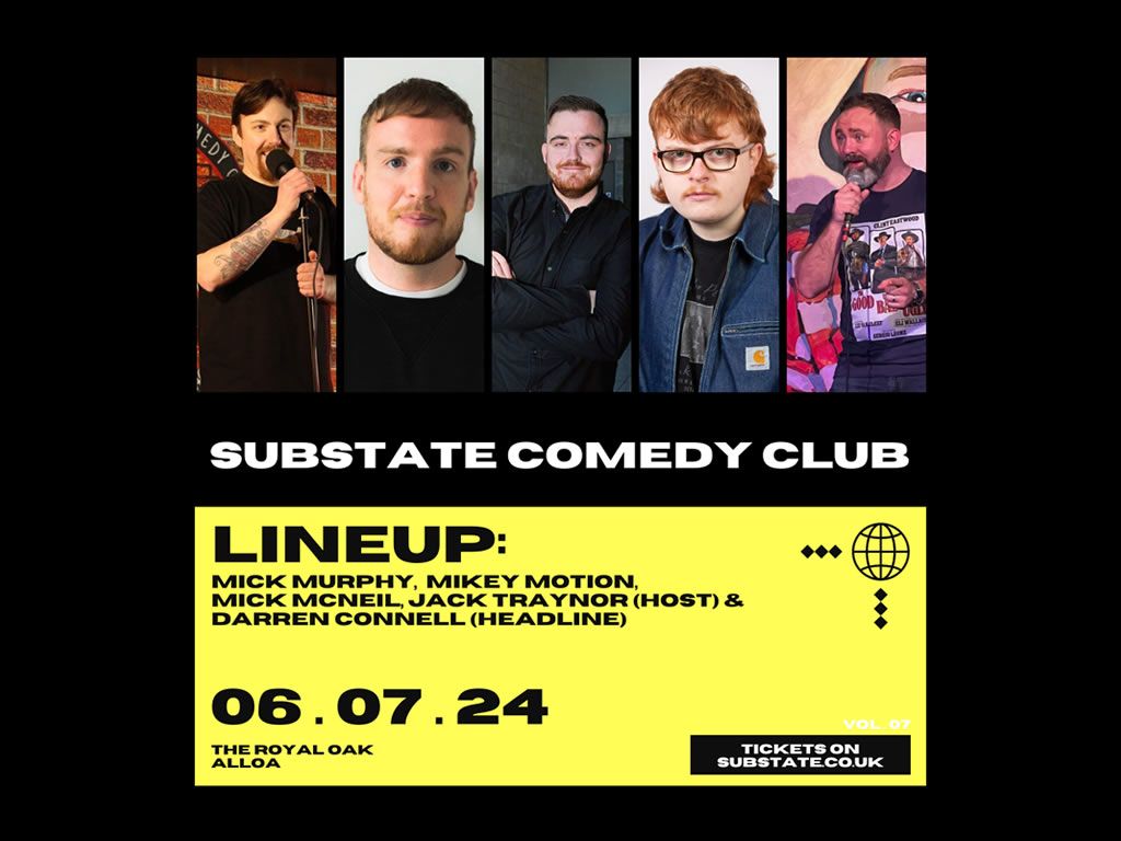 Substate Comedy Club: Summer Special