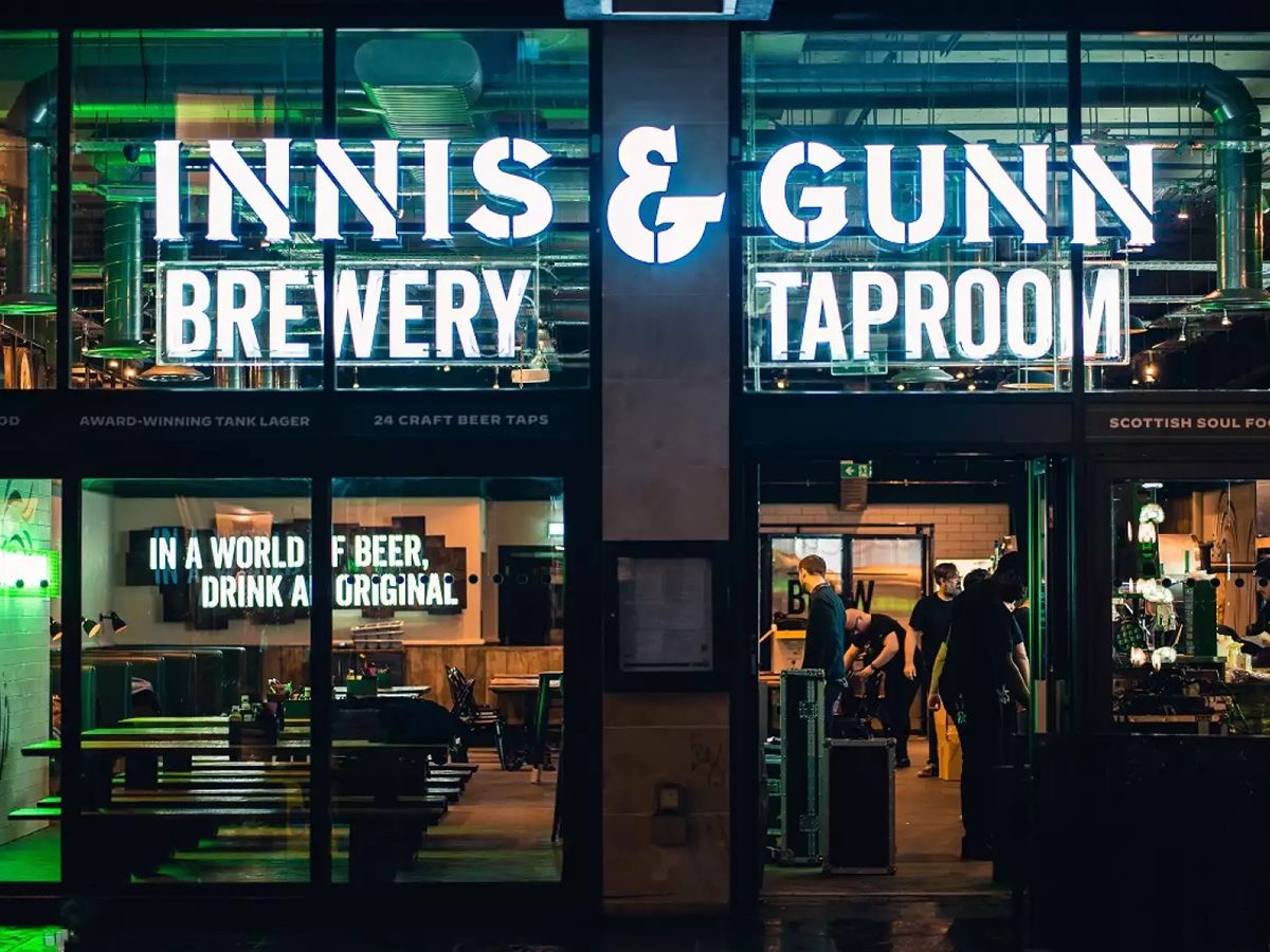 Innis & Gunn Brewery Taproom Glasgow City Centre