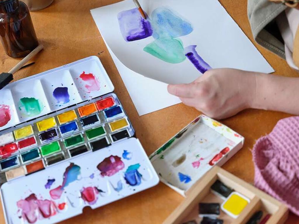 Contemporary Watercolour Workshop with Paintbox