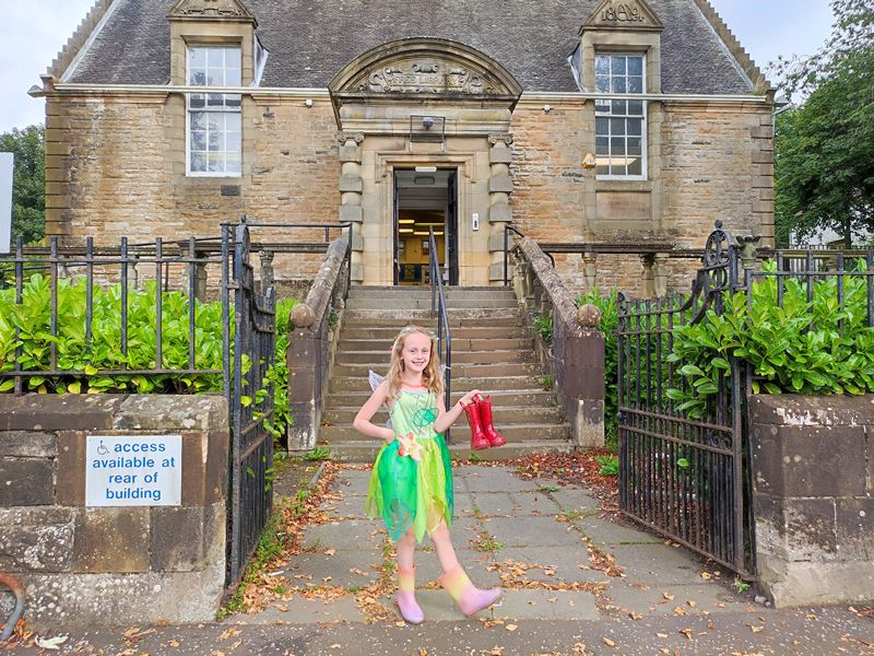 Libraries launch welly and Halloween swaps