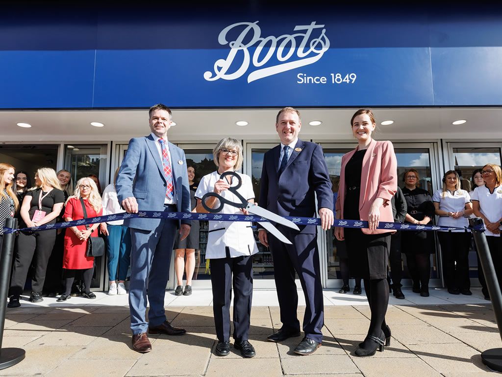 Boots Edinburgh refurbishment celebration event