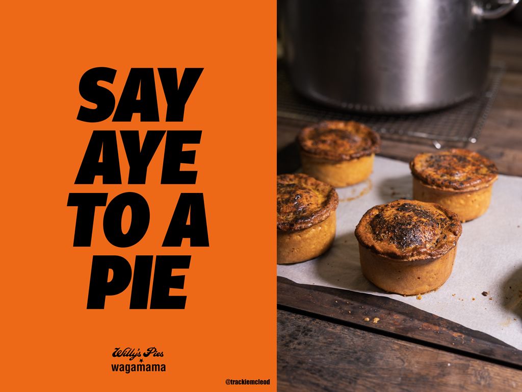 Wagamama announces a unique mash up as it launches Katsu Curry Pie in Scotland