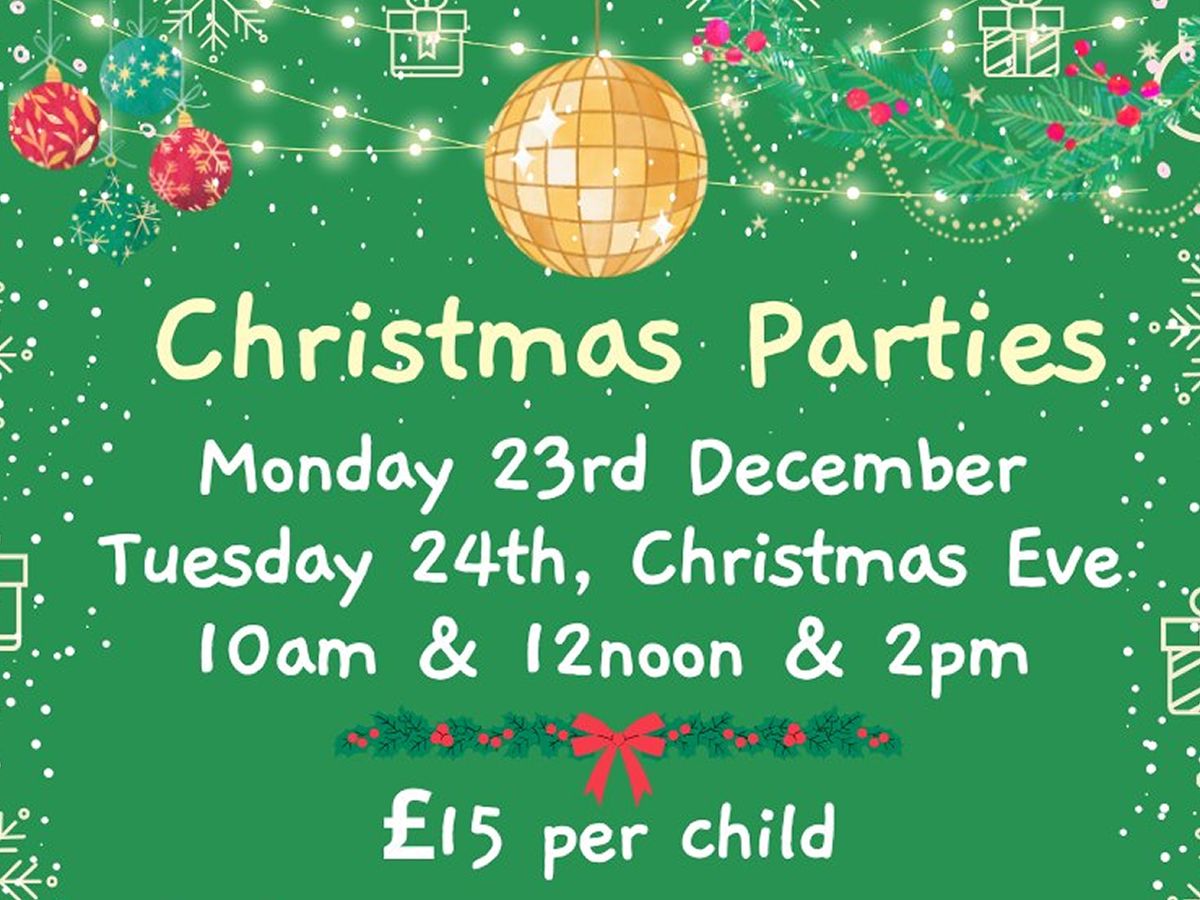 Sportykids Softplay Christmas Parties