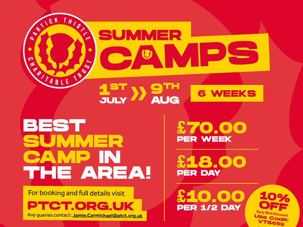 Partick Thistle Charitable Trust Summer Camps