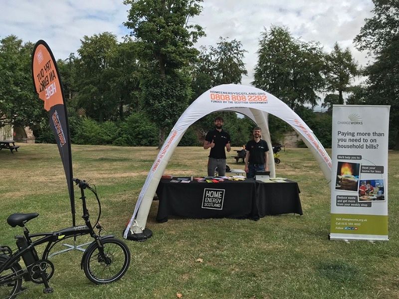 Home Energy Scotland Transport Event at Lochore