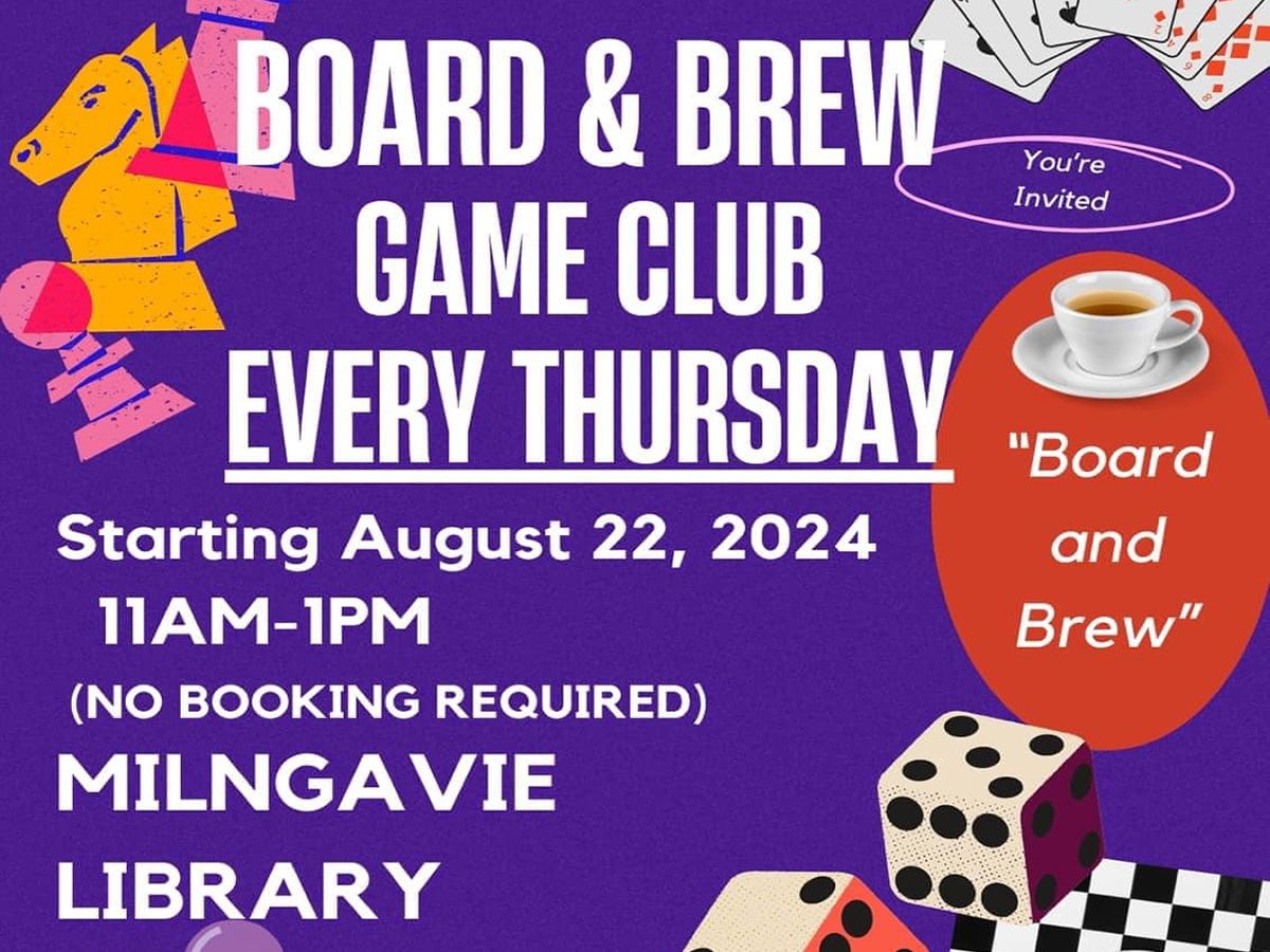 Board & Brew Game Club