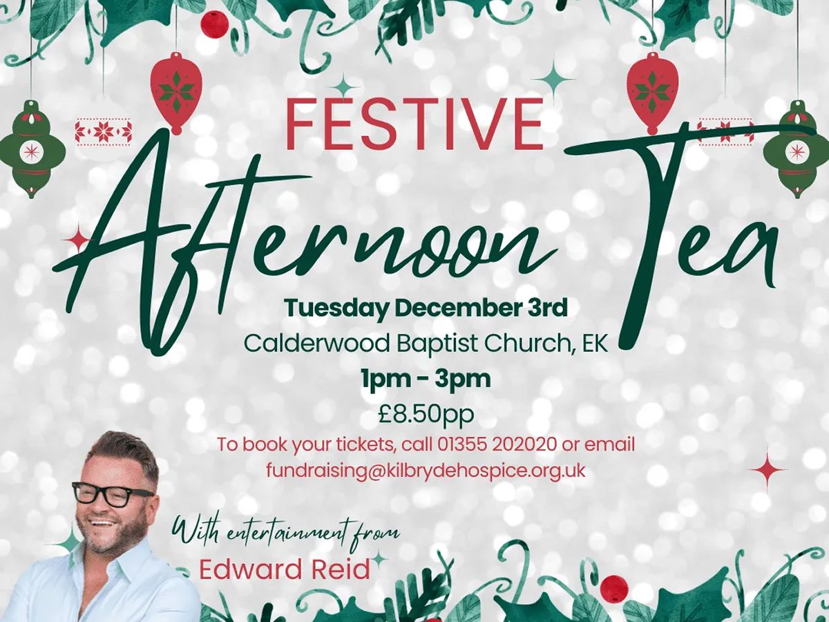 Kilbryde Hospice’s Christmas Afternoon Tea