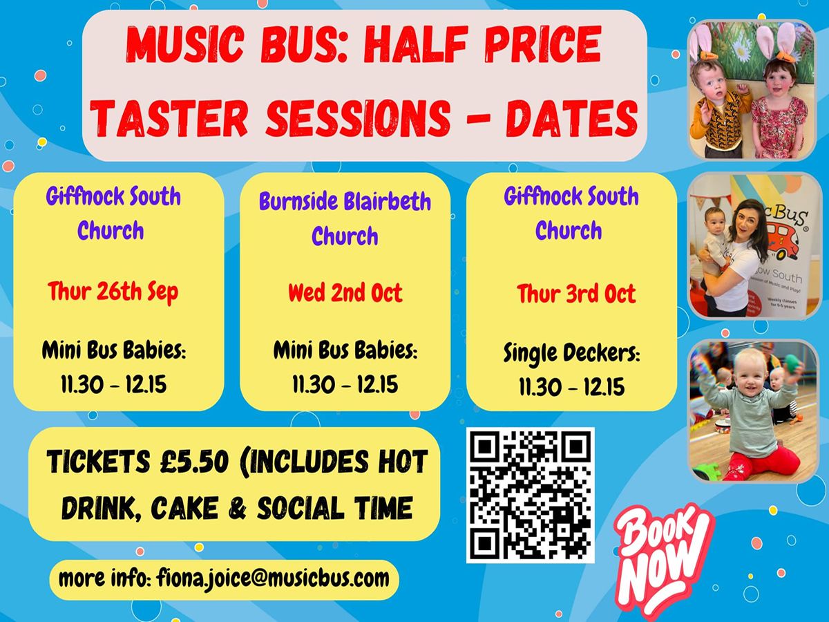 Music Bus (Half Price) Taster Sessions