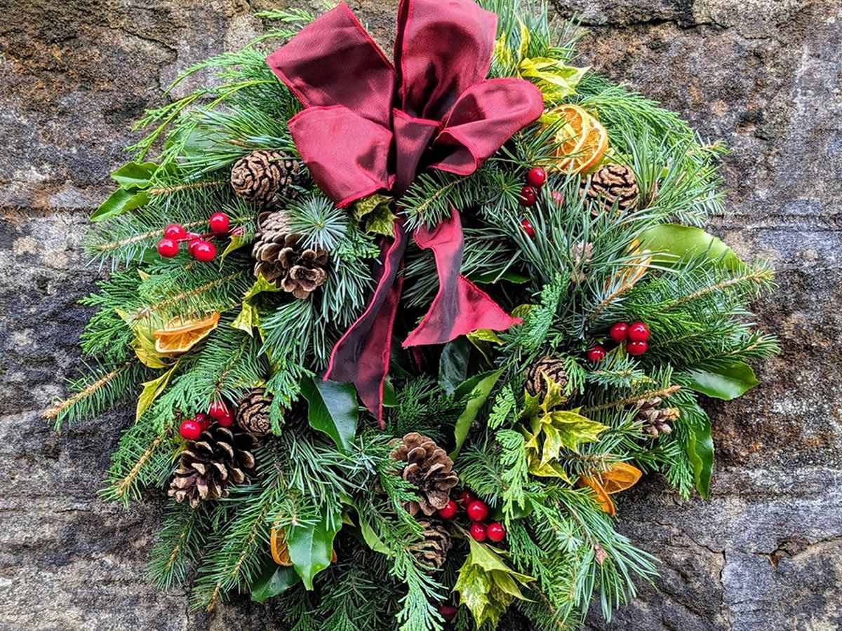 Christmas Door Wreath Workshop