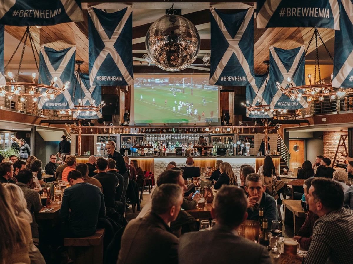 Scottish Rugby at Brewhemia