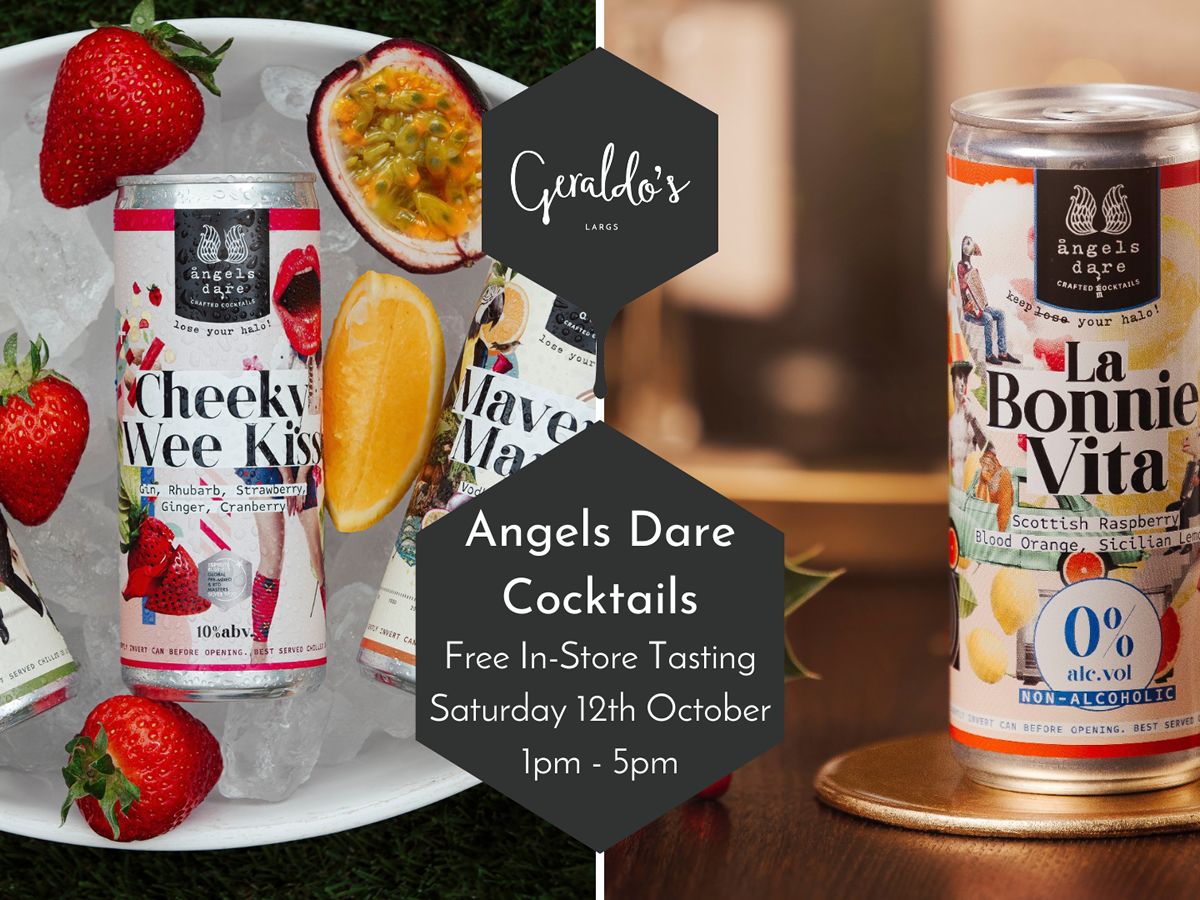 FREE Angels Dare Cocktails In-Store Tasting