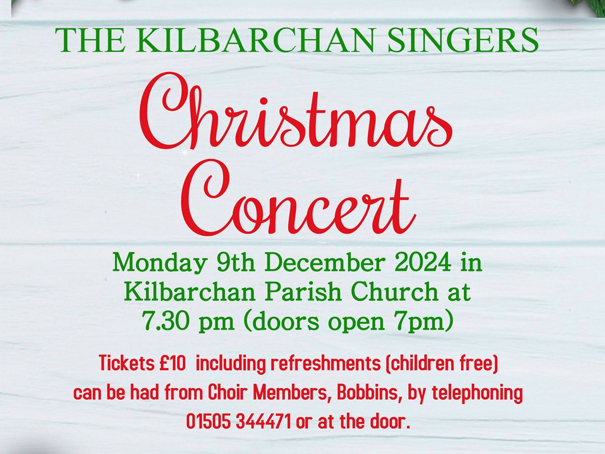 The Kilbarchan Singers Christmas Concert