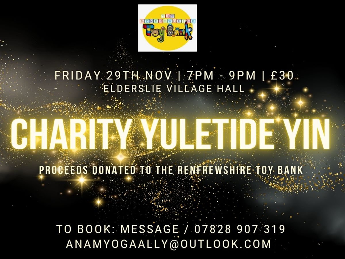 Yuletide Yin Yoga For Charity