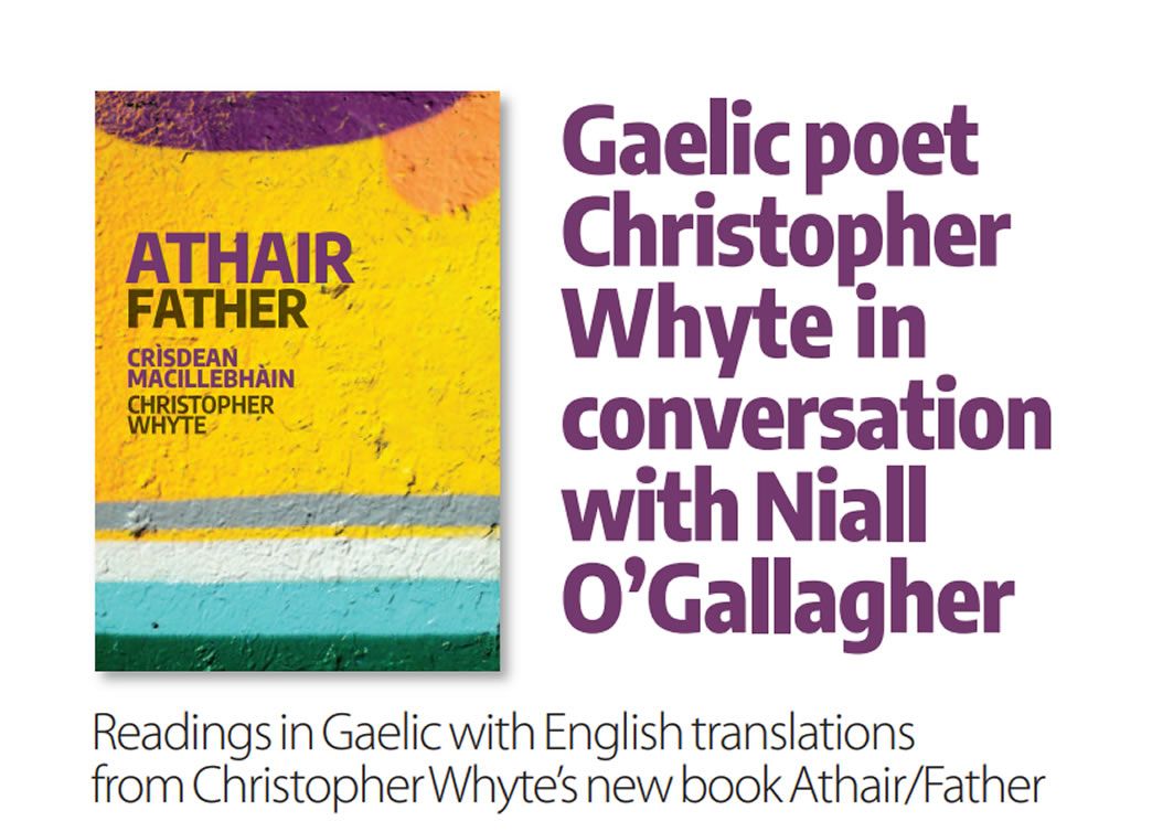 Gaelic Poet Christopher Whyte in conversation with Niall O’Gallagher