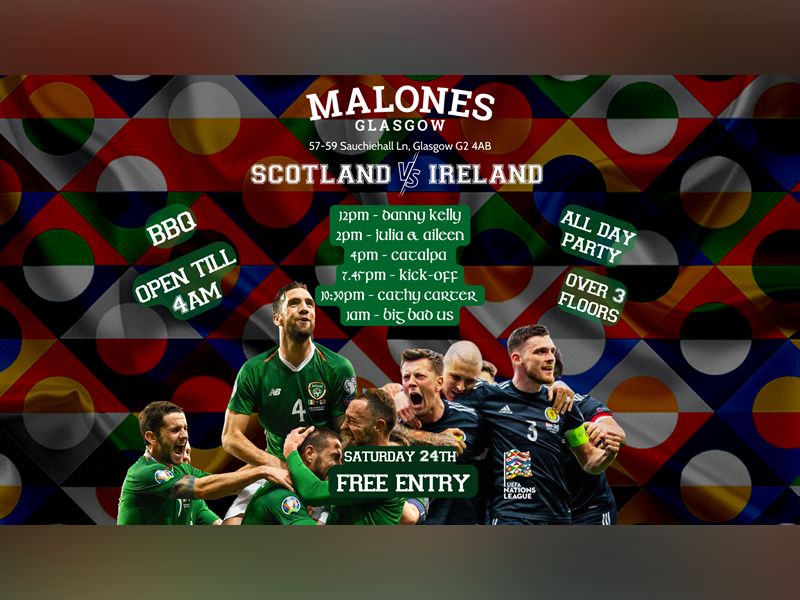 Scotland VS Ireland All-day Party